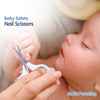 Baby Safety Nail Scissors with Rounded Head
