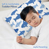 Hopop Soft & Breathable Premium Cotton Toddler Pillow with Pillowcase - Dezine Kids