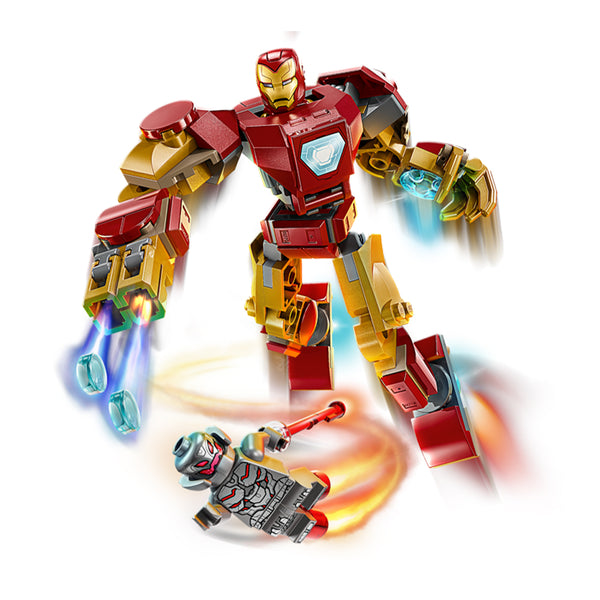 Lego Marvel Iron Man Mech vs. Ultron Buildable Super Hero Figure