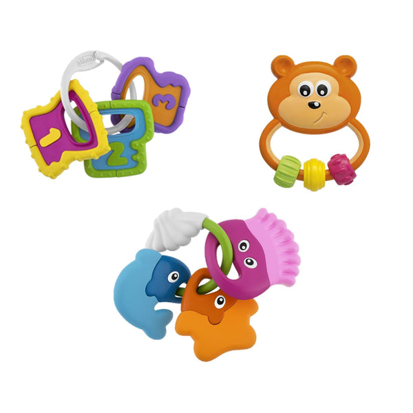 Chicco Start Up Play Set Rattle Toy Gift For Baby Shower & Baby Birthday