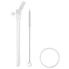 Beaba Silicone Straw Sippy Cup Straw Kit, Replacement Straw (250/300ml)