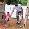 Step2 Naturally Playful Adventure Lodge Play Center with Glider for Kids - Dezine Kids