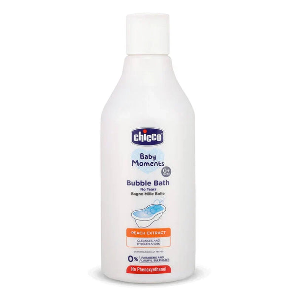 Bubble Bath with Peach Extracts 300ML 0M+ - Dezine Kids