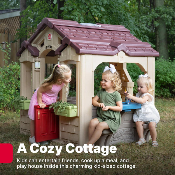 Step2 Charming Cottage Kids Playhouse - Dezine Kids