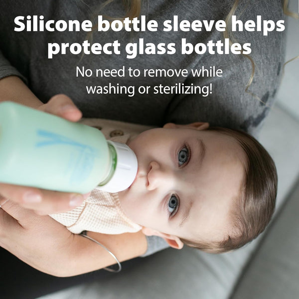 Dr.Browns Anti-Colic Options+ Narrow Glass Baby Bottle, 120 ml - Dezine Kids