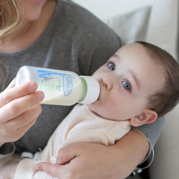 Dr.Browns Anti-Colic Options+ Narrow Glass Baby Bottle, 120 ml - Dezine Kids
