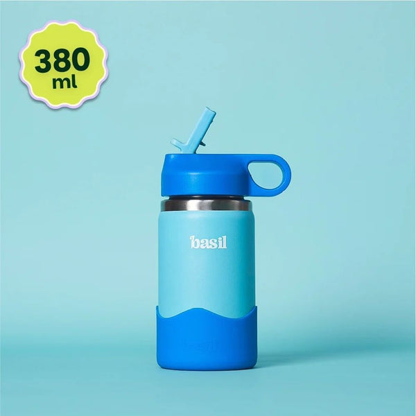 Basil Insulated Stainless steel Sipper with Loop Handle - Glacier