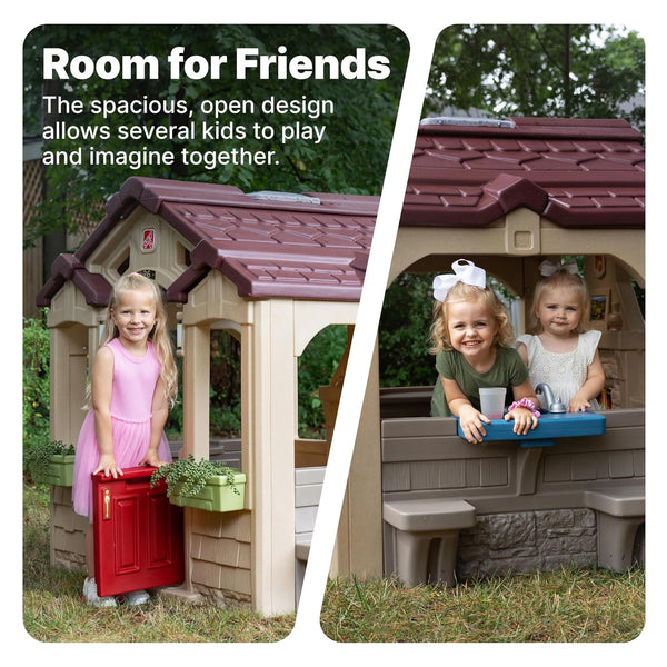 Step2 Charming Cottage Kids Playhouse - Dezine Kids