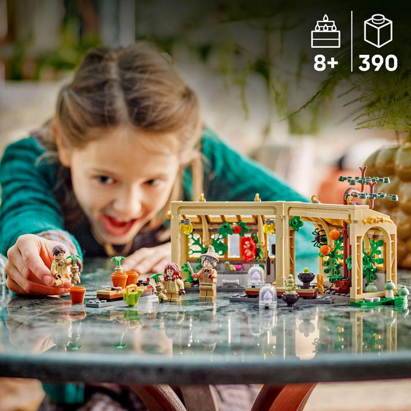 Lego Harry Potter Hogwarts Castle: Herbology Class, Wizard Gift Building Blocks Toys