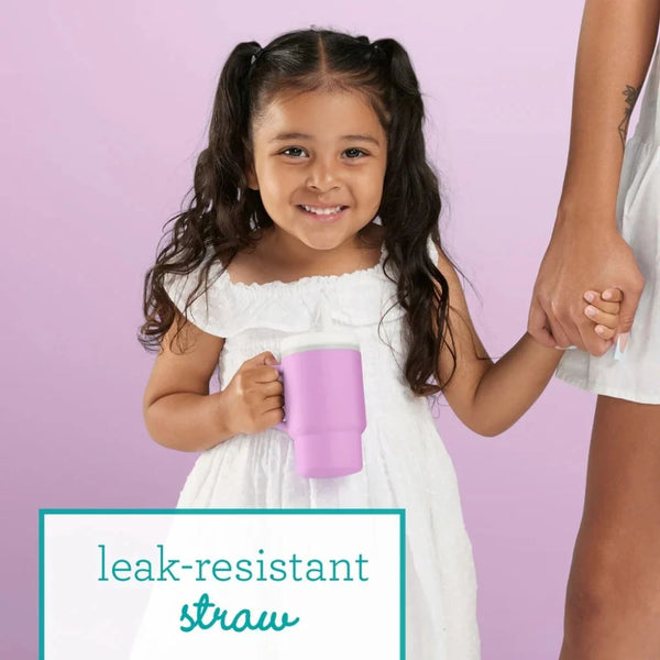 Infantino My 1st Tumbler Silicone 260ml - Lilac - Dezine Kids