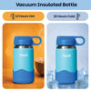 Basil Insulated Stainless steel Sipper with Loop Handle - Glacier