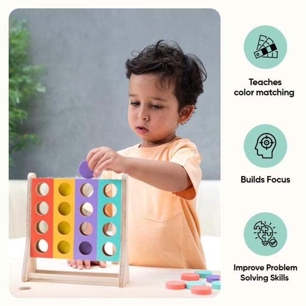 Curious Cub Colour Shorter Fun and Educational Colour Matching Toy - Dezine Kids