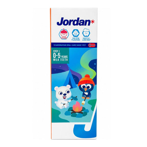 Jordan Flavored Dental Toothpaste for Kids 75g - Lychee - Dezine Kids
