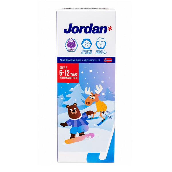 Jordan Flavored Dental Toothpaste for Kids 75g - Grape - Dezine Kids
