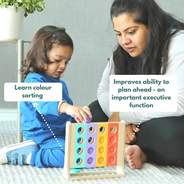 Curious Cub Colour Shorter Fun and Educational Colour Matching Toy - Dezine Kids