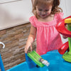 Step2 Fiesta Cruise Sand & Water Table With Umbrella - Dezine Kids