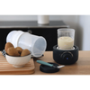 Beaba Baby 3 in 1 Bottle Warmer, Ultra Fast, Reheats Milk, Baby Food, Compact Design - Night Blue