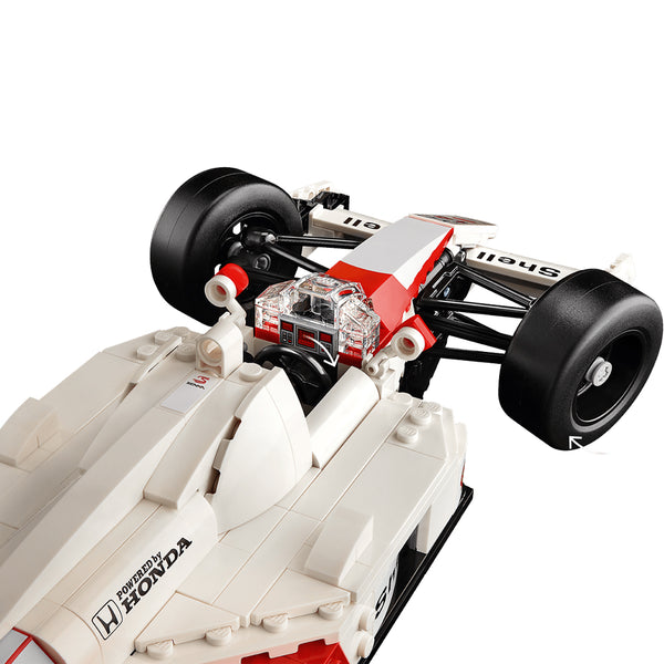 Lego Icons McLaren MP4/4 & Ayrton Senna Model Car for Adults