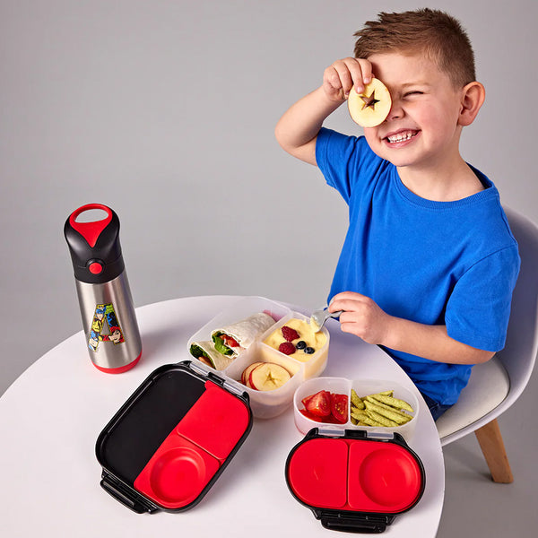 B.Box Mini Lunchbox with Adjustable Divider - Marvel Avengers