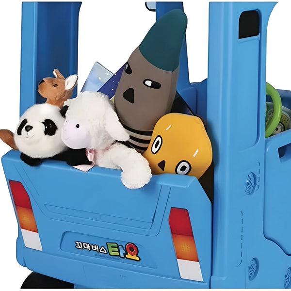 Yaya Blue Bus Roof Car