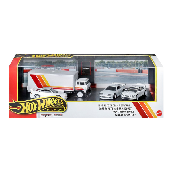 Hot Wheels Premium Toyota Sports Car Collector Set