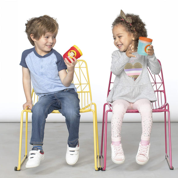 Skip Hop Zoo Tumbler Cup Removable Flip Top Lids - Monkey-Dog