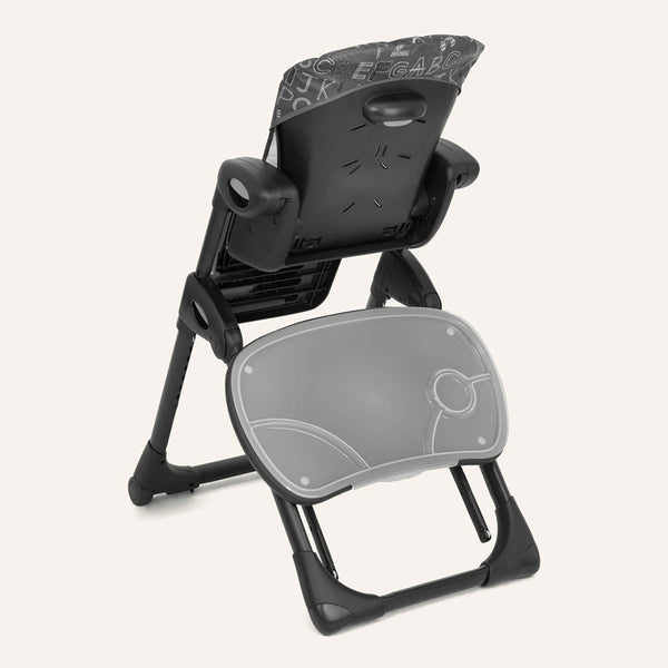 Joie High Chair Mimzy Recline Birth to 15 kg - ABC Charcoal - Dezine Kids