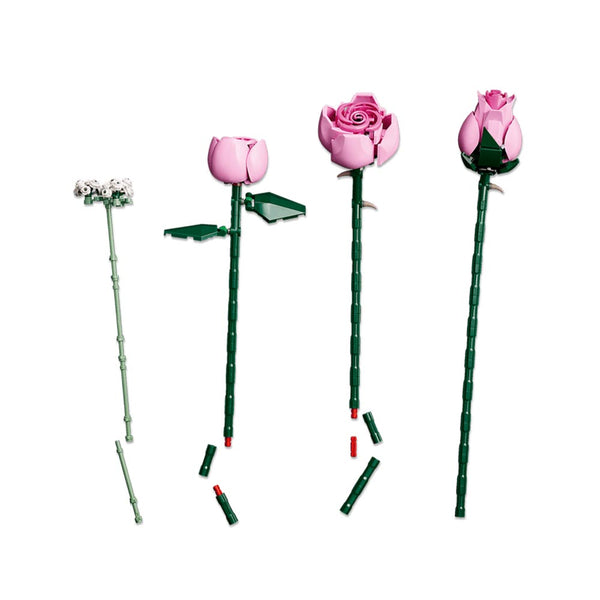 Lego Botanicals Bouquet of Pink Roses, Decorative Flowers