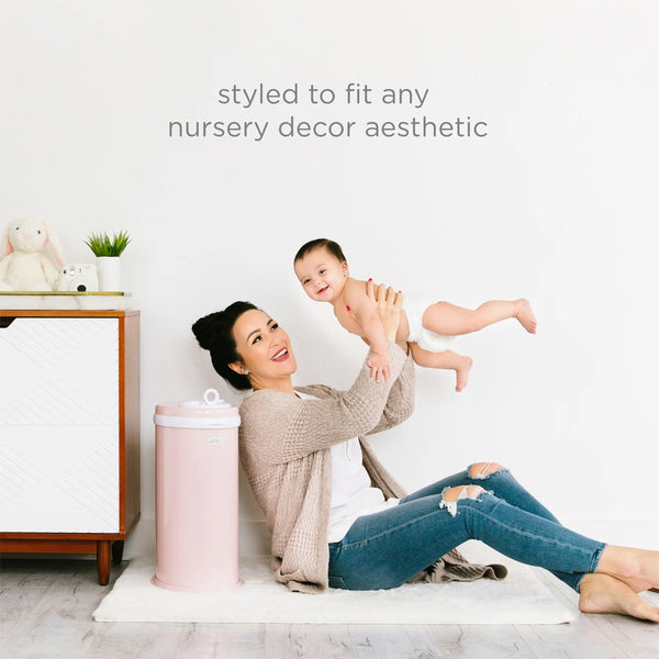 Ubbi Diaper Pail - Blush Pink