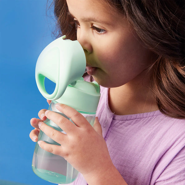 B.Box Straw Drink Bottle Junior, 380 ml - Spearmint