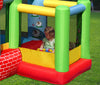 Happy Hop Castle Bouncer With Farmyard Ballpit