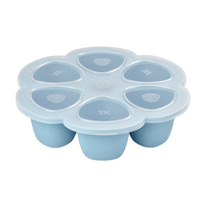 Beaba Silicone Multiportions, 6 X 150 ml - Windy Blue
