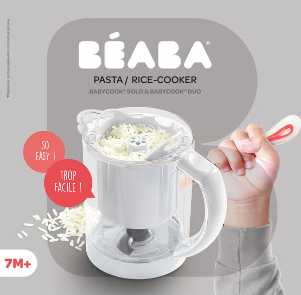 Beaba Babycook Solo / Babycook Duo Pasta / Rice cooker - White - Dezine Kids