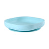 Beaba Silicone Suction Plate - Light Blue - Dezine Kids