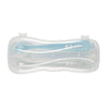 Beaba Set of 2 Easy-Grip 1st Stage Silicone Spoons-Windy Blue/ Light Mist - Dezine Kids