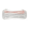 Beaba Set of 2 Easy-Grip 1st Stage Silicone Spoons - Vintage Pink/Light Mist - Dezine Kids