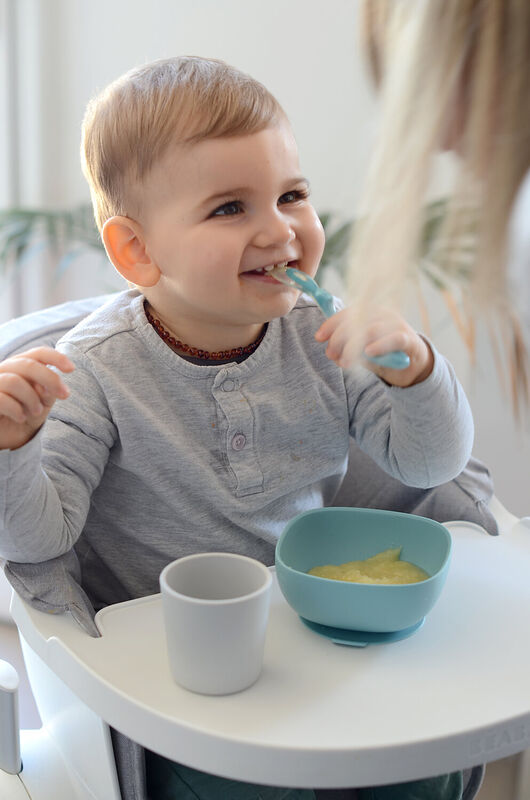 Beaba 4-piece silicone dinner set jungle - Dezine Kids
