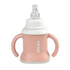 Beaba 3 in 1 Evoluclip Training Cup - Pink - Dezine Kids