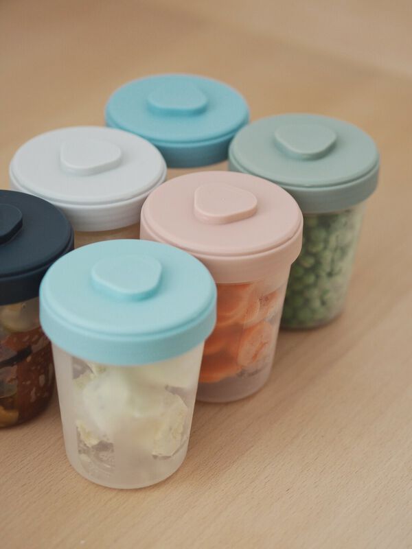 Beaba Toddler Food Storage Set6 Clip Portions ( 6x250 ml) - Dezine Kids