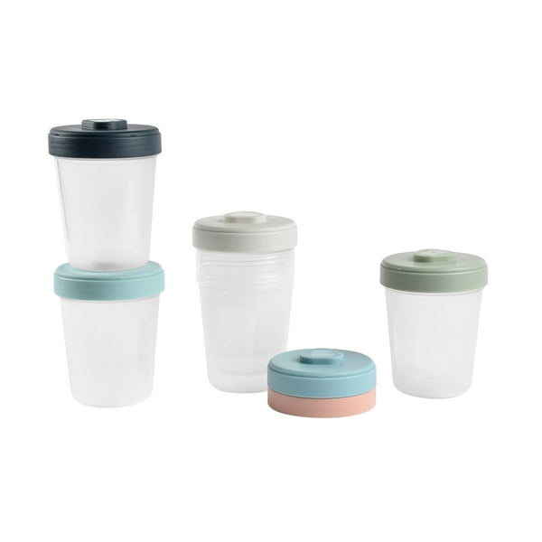 Beaba Toddler Food Storage Set6 Clip Portions ( 6x250 ml) - Dezine Kids