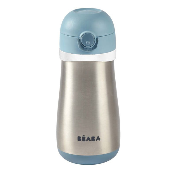 Beaba Stainless Steel Bottle 350 ml - Windy Blue