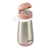 Beaba Stainless Steel Bottle 350 ml - Vintage Pink