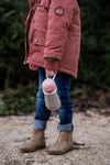 Beaba Stainless Steel Bottle 350 ml - Vintage Pink
