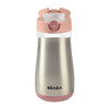 Beaba Stainless Steel Bottle 350 ml - Vintage Pink