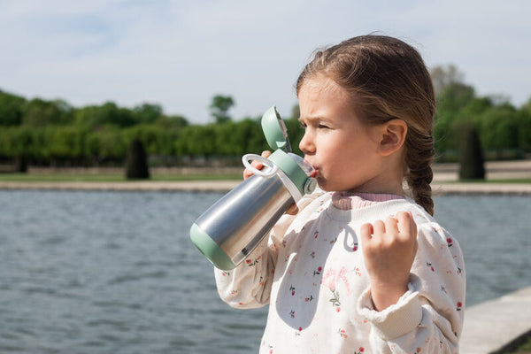 Beaba Stainless Steel Bottle 350 ml - Sage Green