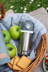 Beaba Stainless Steel Bottle 350 ml - Mineral Grey