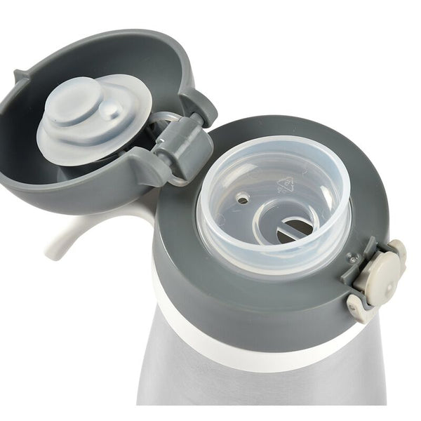 Beaba Stainless Steel Bottle 350 ml - Mineral Grey
