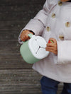 Beaba Snack box silicone sage green - Dezine Kids