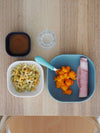 Beaba Silicone 3 piece nesting bowl set -Night Blue - Dezine Kids