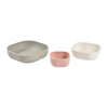 Beaba Silicone 3 piece nesting bowl set -Velvet Grey - Dezine Kids